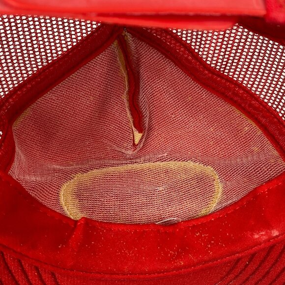 Vintage Siecor Snapback Mesh Trucker Hat Cap Logo Patch Made in USA No Foam - Picture 6 of 7